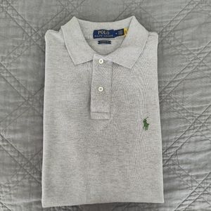 Ralph Lauren Classic Fit Gray Polo